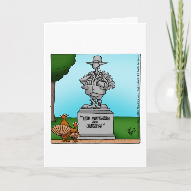 Funny Thanksgiving Greeting Card "Spectickles" (Front)