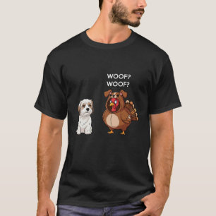 Funny Thanksgiving Havanese and Turkey T-Shirt
