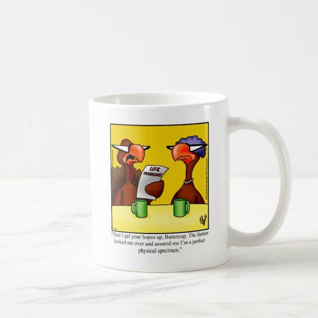 Funny Thanksgiving Humour Coffee Mug (Right)