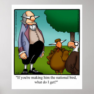 Funny Thanksgiving Humour Poster