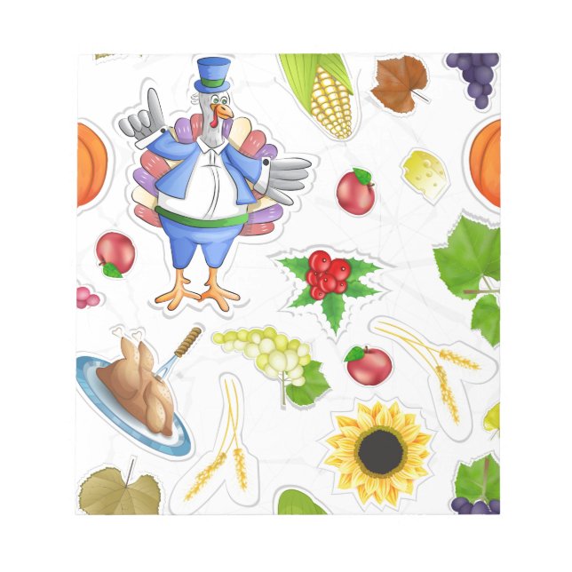 funny thanksgiving notepad (Front)
