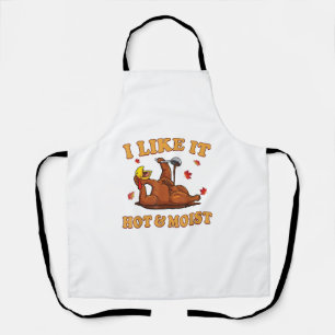 Funny Thanksgiving Shirt for Dad I like it Hot and Apron