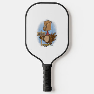 Funny Thanksgiving Shirts Turkey Shirt Fake Cat Me Pickleball Paddle