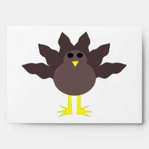 Funny Thanksgiving Turkey Customisable Envelopes