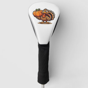 Funny Thanksgiving Turkey Design Family Holiday M Golf Head Cover