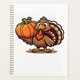 Funny Thanksgiving Turkey Design Family Holiday M Planner