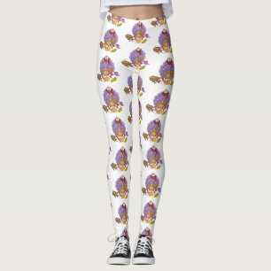 funny thanksgiving turkey leggings