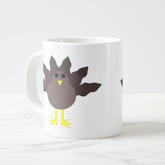 Funny Thanksgiving Turkey Mug (Front Left)