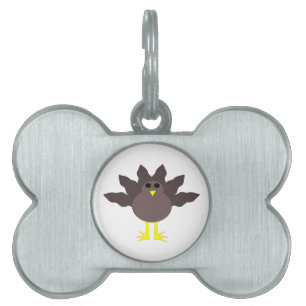 Funny Thanksgiving Turkey Pet Tag