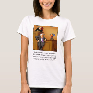 Funny Thanksgiving Turkey Trial T-Shirt! T-Shirt
