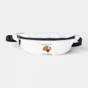 Funny Thanksgiving - You Only Like Me for My Breas Bum Bags