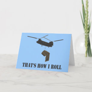 Funny that's how i roll card