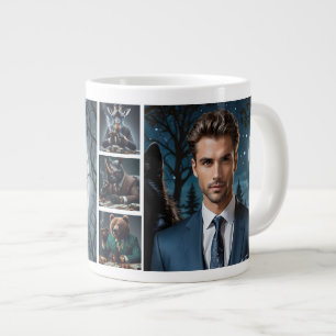 Funny The Boss Personalised Custom Photo  Large Coffee Mug