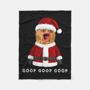 Funny The Burnt Peanut Goop Bungulator Christmas Fleece Blanket