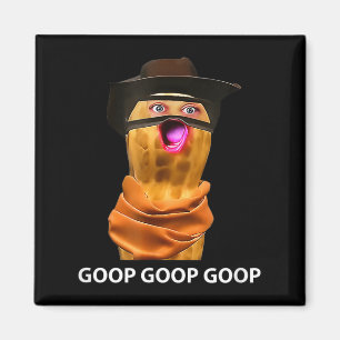 Funny The Burnt Peanut Goop Bungulator Tee Magnet