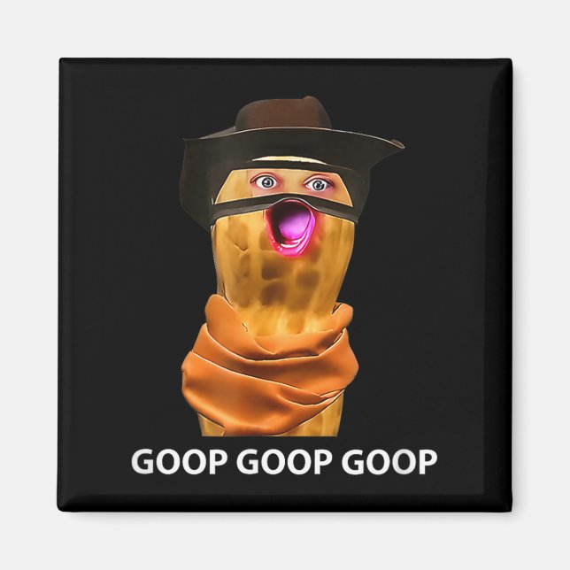 Funny The Burnt Peanut Goop Bungulator Tee  Magnet (Front)