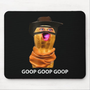Funny The Burnt Peanut Goop Bungulator Tee Mouse Pad