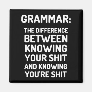 Funny The Difference Between Your And Youre Magnet