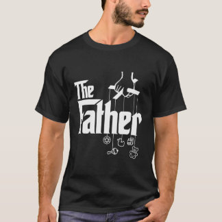 Funny The Father Day Vintage Men Dad Best Daddy Re T-Shirt