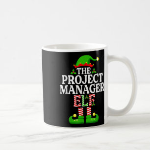 Funny The Project Manager Elf Christmas Family Mat Coffee Mug