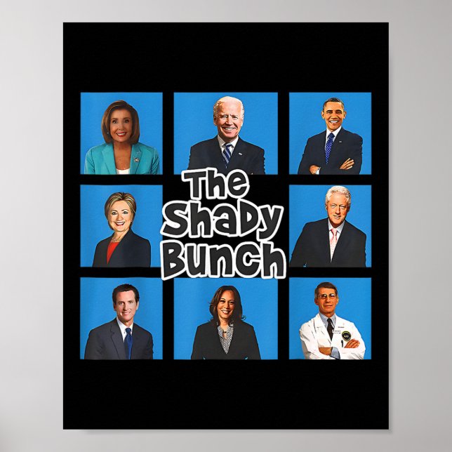 Funny The Shady Bunch 2024  Poster (Front)