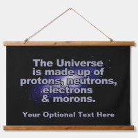 Funny "The Universe" custom text