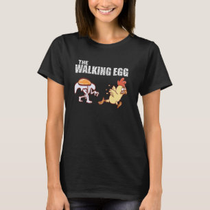 Funny The Walking Egg Zombie Apocalypse Halloween  T-Shirt