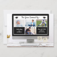 Funny The Years Zoomed By Graduation Photos Party