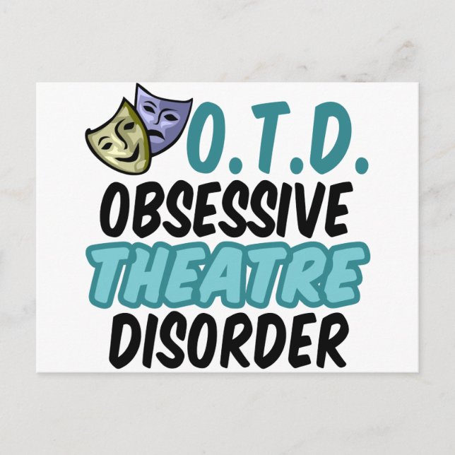 Funny Theatre Postcard (Front)