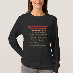 Funny Things I Learned From My Belgian Malinois T-Shirt