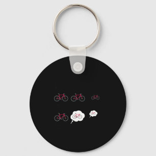 Funny Things Spare Time Bike Bicycle Key Ring