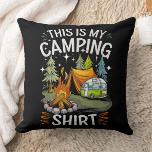 Funny This Is My Camping For Camper Cushion