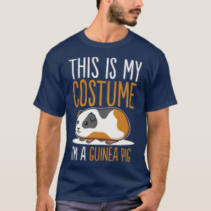 Funny This is my costume Guinea Pig Men Women Kids T-Shirt