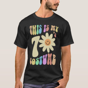 Funny THIS IS MY SEVENTIES Costume Groovy 70's Pur T-Shirt