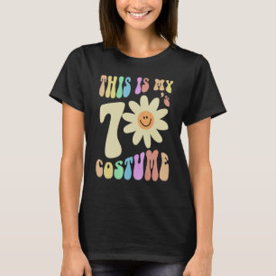 Funny THIS IS MY SEVENTIES Costume Groovy 70's Pur T-Shirt