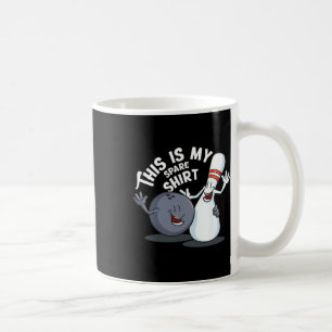 Funny This Is My Spare Bowling Game Gift For Men W Coffee Mug