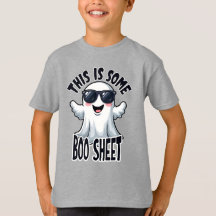 Funny 'This Is Some Boo Sheet' Cool Ghost Hallowee