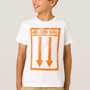 Funny this way up sign T-Shirt