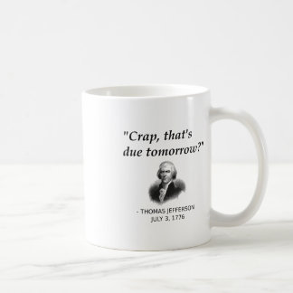 Funny Thomas Jefferson Usa History Teacher Student Coffee Mug