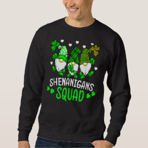 Funny Time For Shenanigans Squad St Patrick's Day Sweatshirt