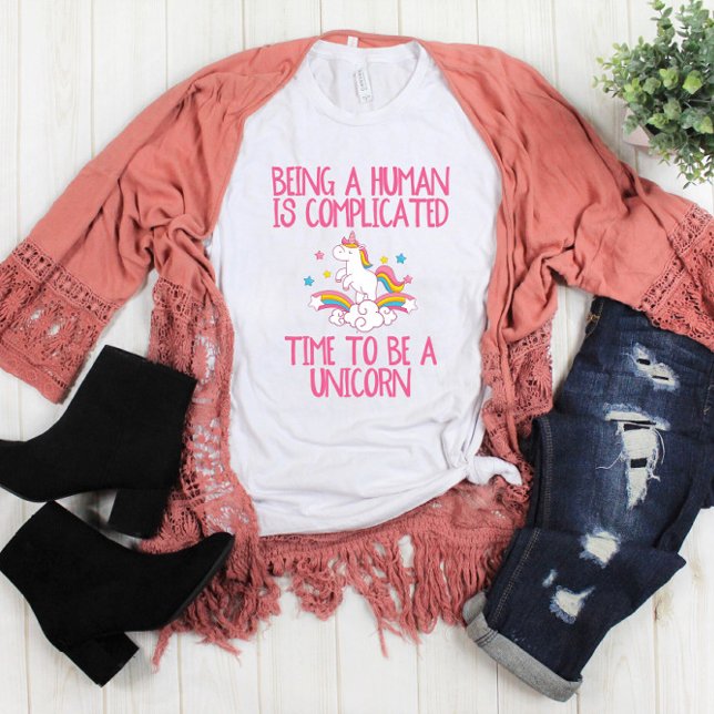 Funny Time to Be a Unicorn T-Shirt (Creator Uploaded)