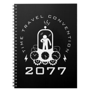 Funny Time Travel Science Fiction Notebook