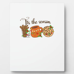Funny Tis The Season Mexican Christmas Latino Cute Plaque