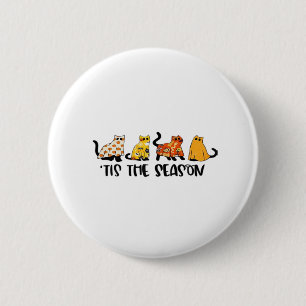 Funny Tis The Season Spooky Halloween Costume 6 Cm Round Badge