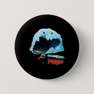 Funny Titanic Video Gamer Rms Cruise Ship Men Boys 6 Cm Round Badge