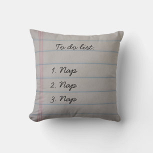 Funny To Do List Cushion