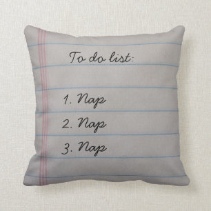 Funny To Do List Cushion