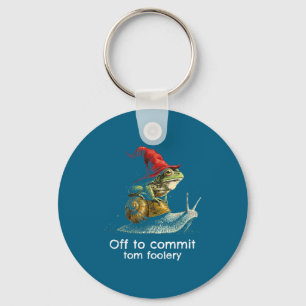 Funny To Frog Saying Off Commit Tom Key Ring