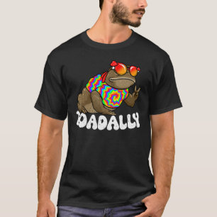 Funny Toad, Kids Toad, Hippie Toad, Frog, Amphibia T-Shirt