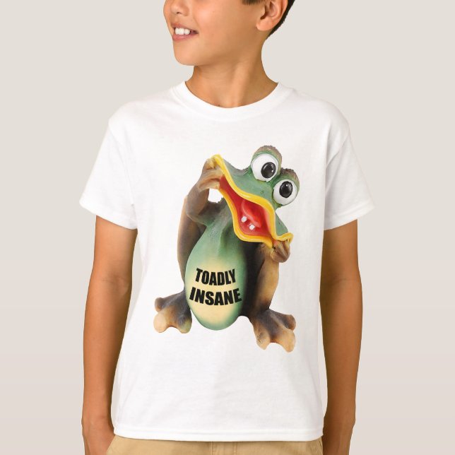 Funny Toadally Insane T-shirts Gifts (Front)